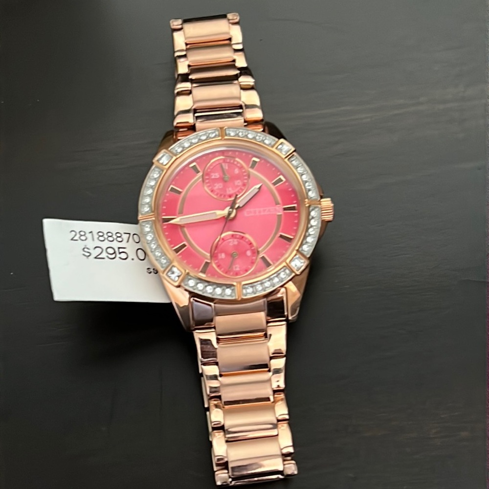 Women's Eco-Drive Crystal Watch, 33mm CITIZEN